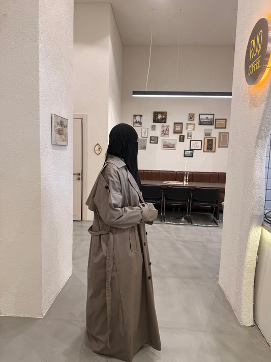 Oversize trençkot