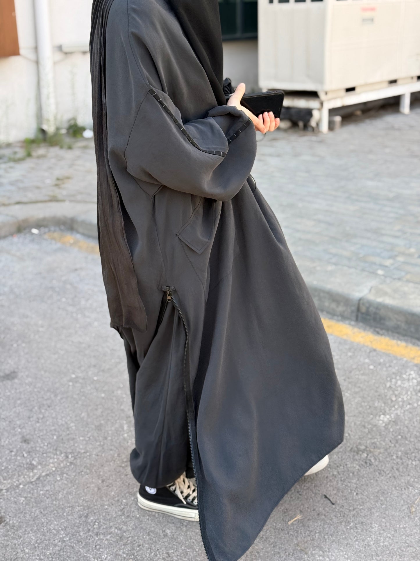 Füme şalvar takım