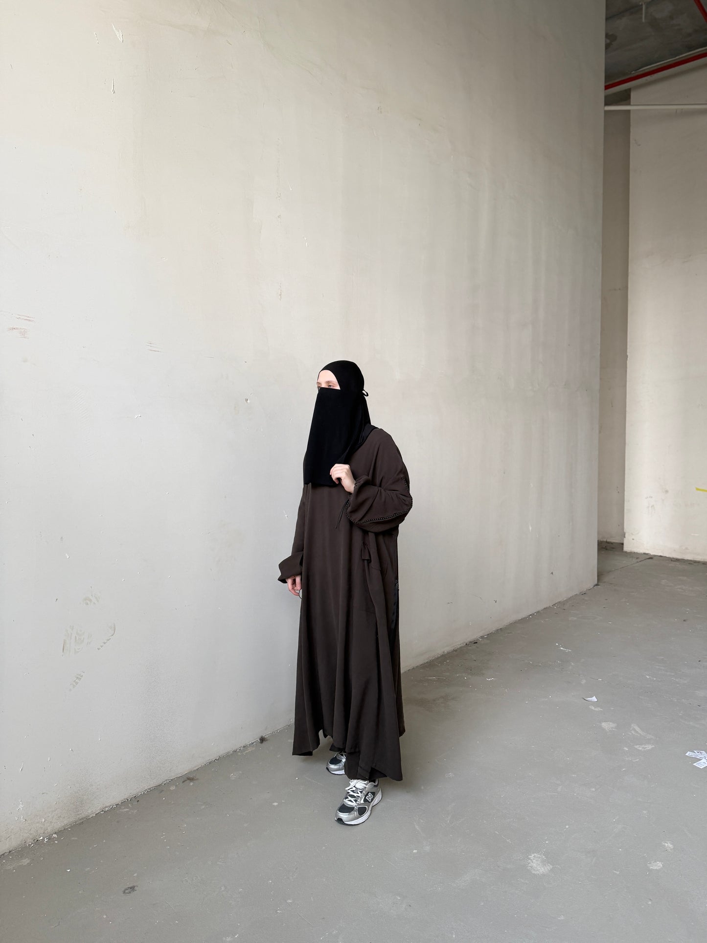 Haki şalvarlı takım