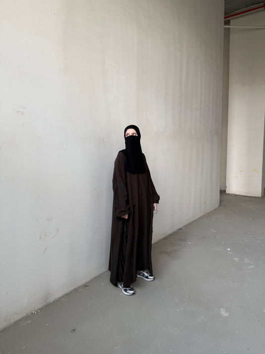 Haki şalvarlı takım