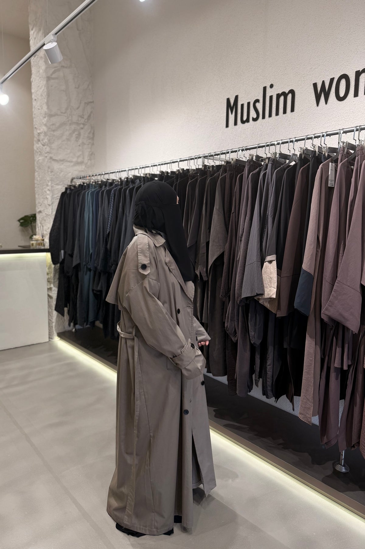 Oversize trençkot