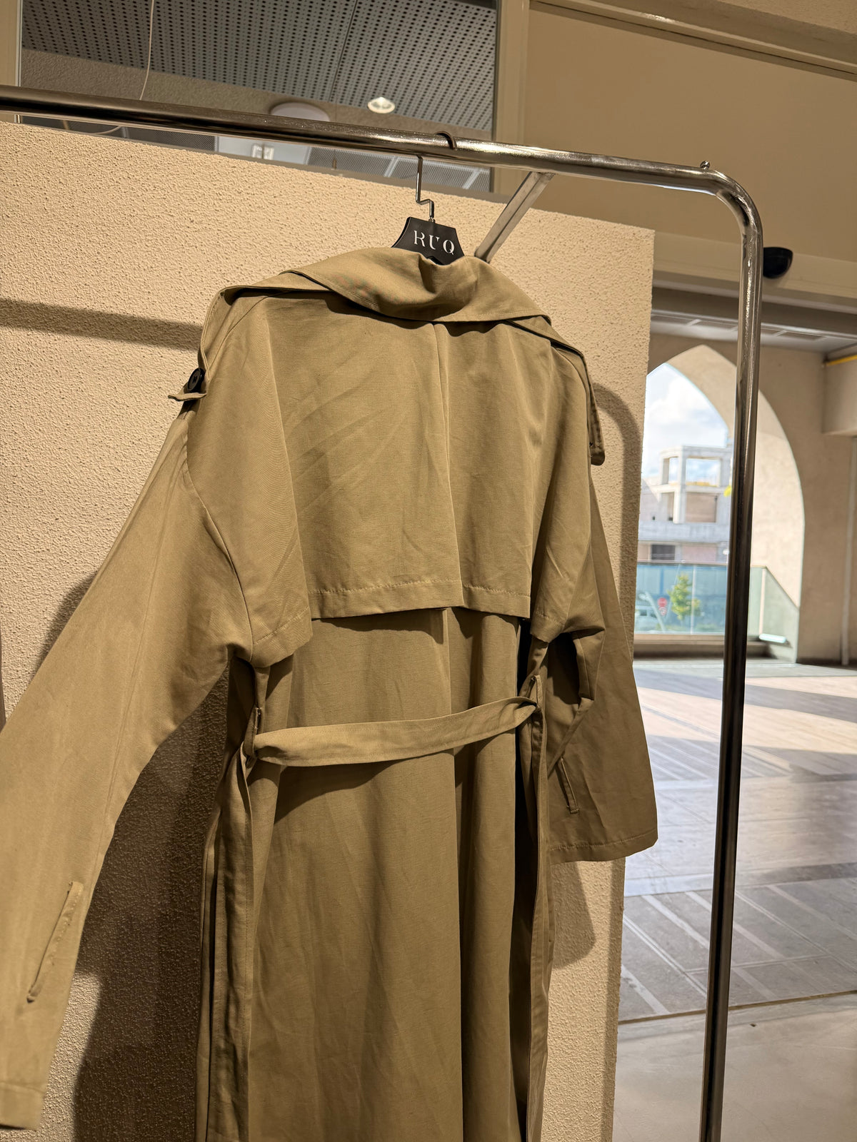 Oversize trençkot