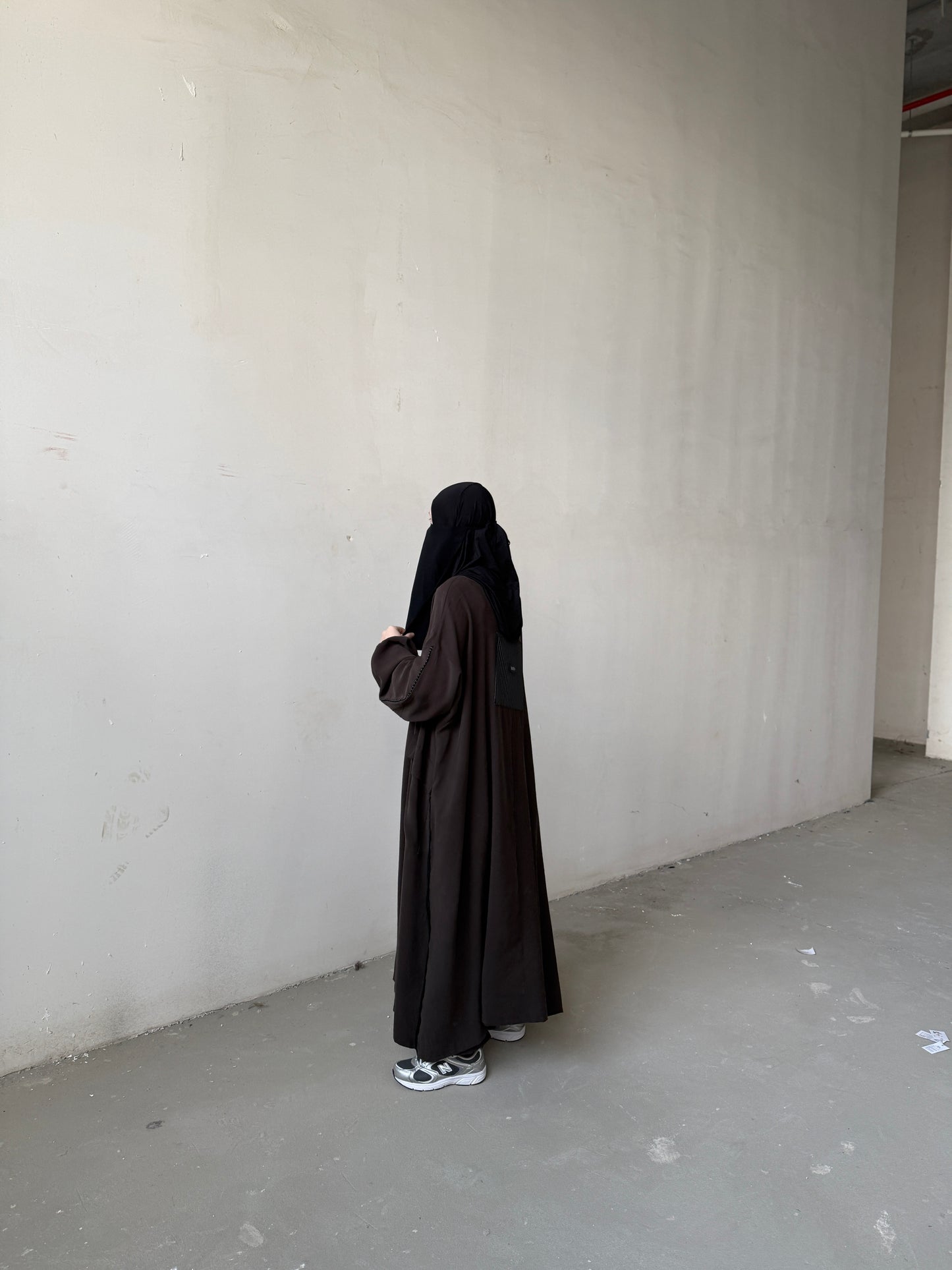 Haki şalvarlı takım