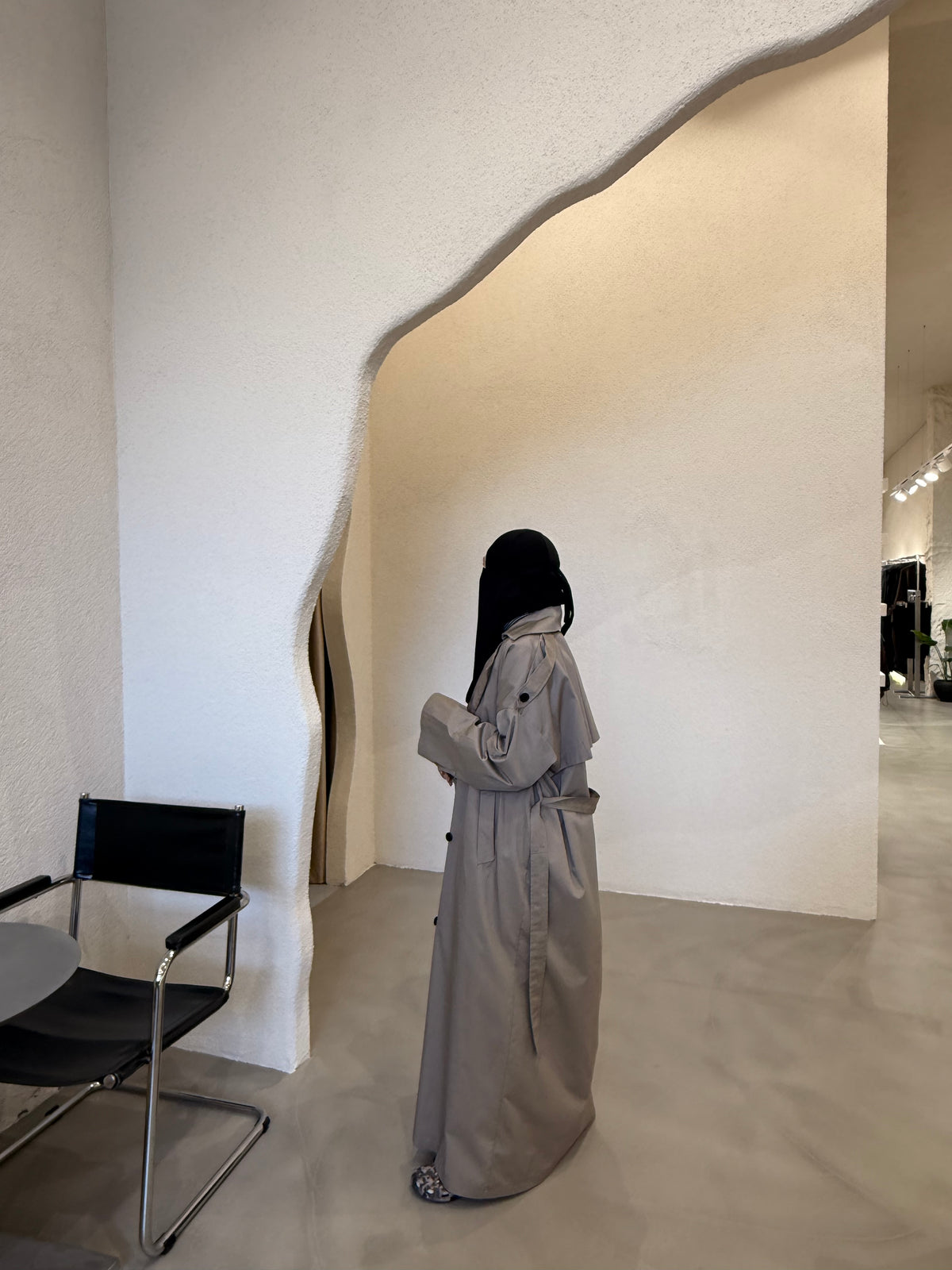 Oversize trençkot