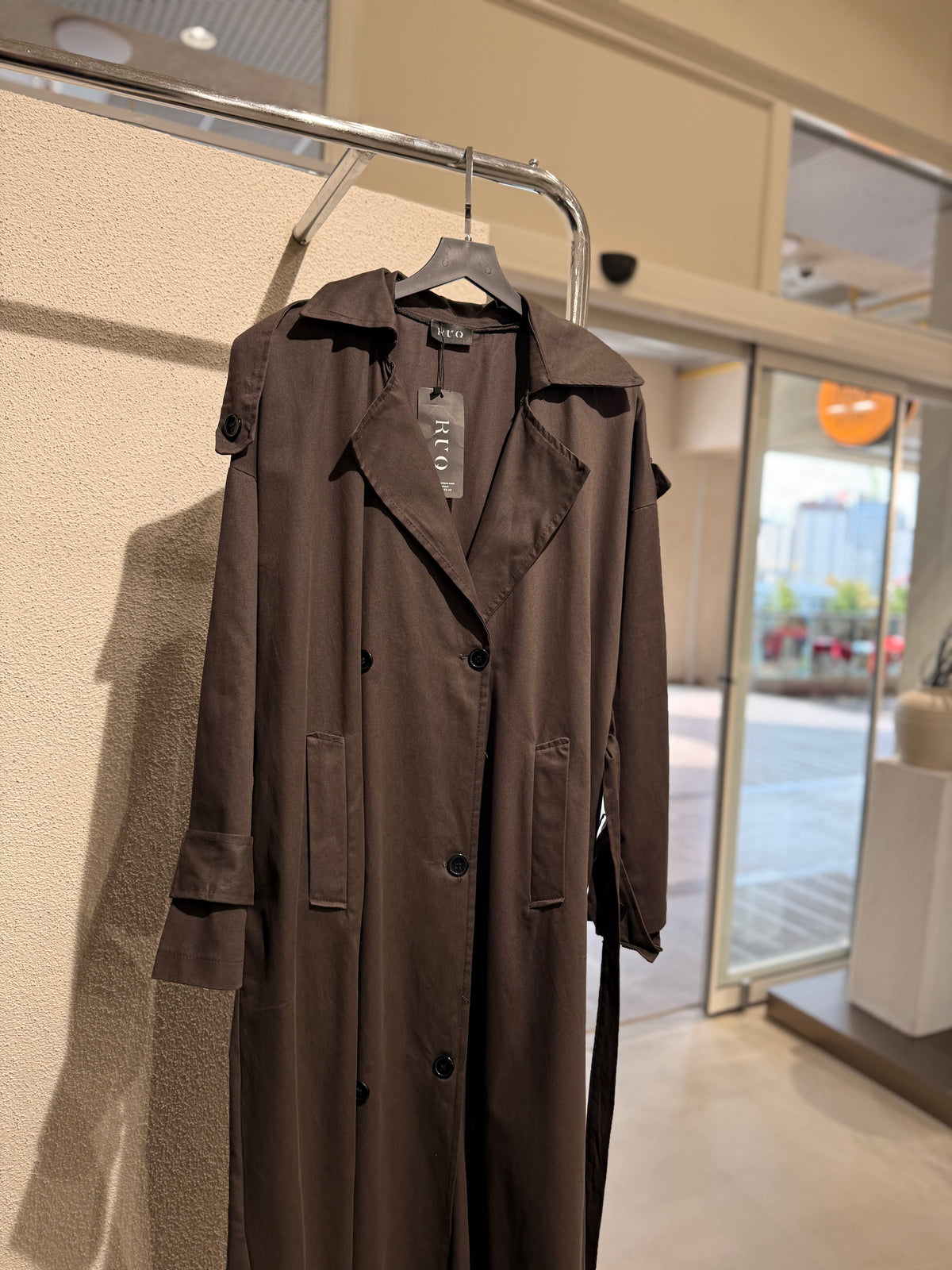 Oversize trençkot